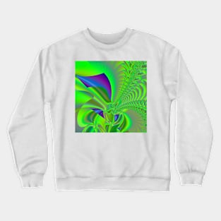 Lime Profusion Crewneck Sweatshirt